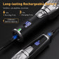FADEKING® Pro Hair Clipper & Trimmer Set - 2600mAh Cordless Clippers, Zero-Gap Trimmer, 7000RPM Motor, Self-Sharpening Blades, Storage Case - Perfect for Fades & Beard Grooming