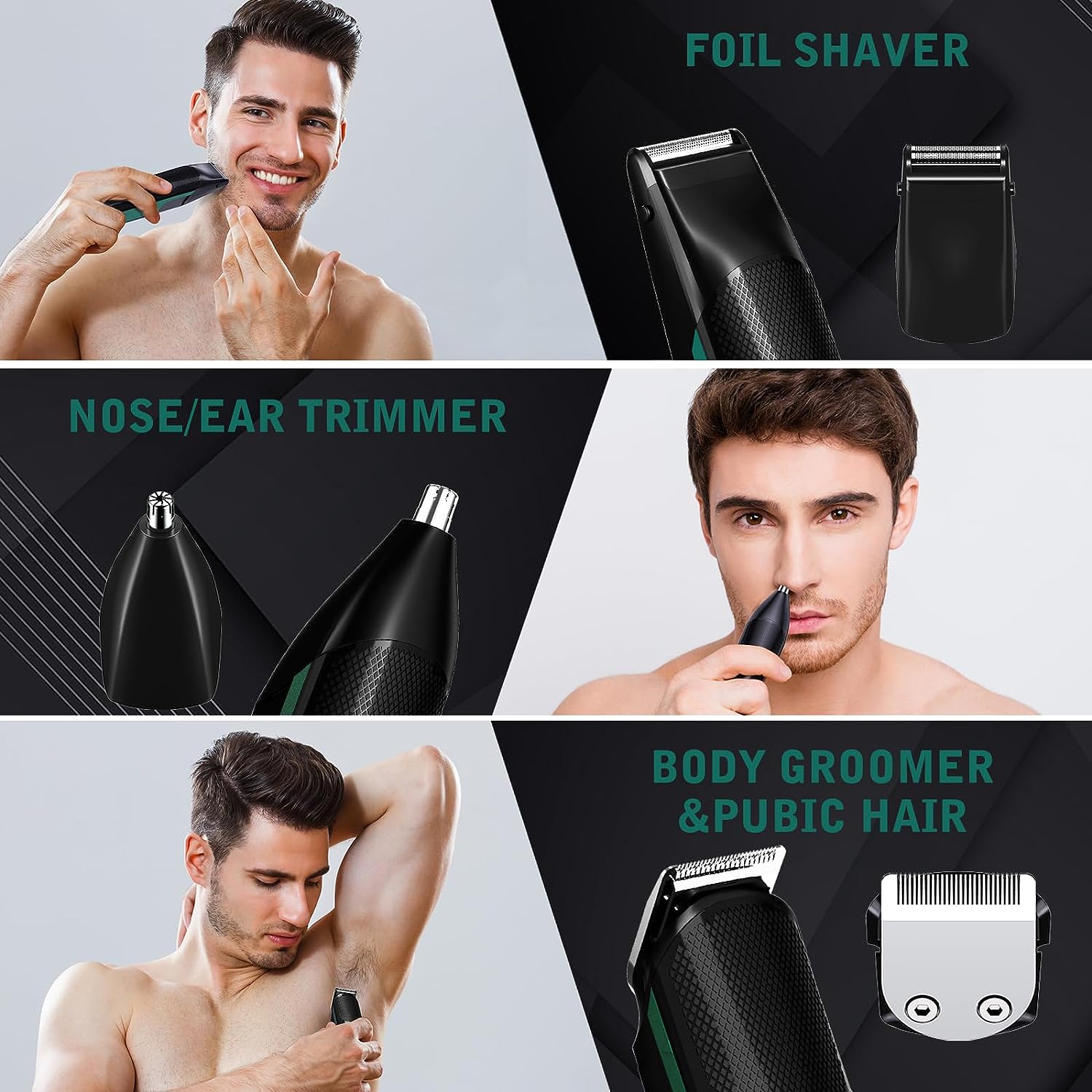 FADEKING Professional Hair Clippers for Men - Commercial Cordless